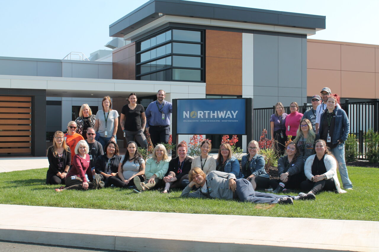 Northway Wellness Centre Staff Team outside centre